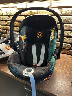 Vajičko + zakladňa Cybex Cloud Q edicia Birds of Paradise - 6