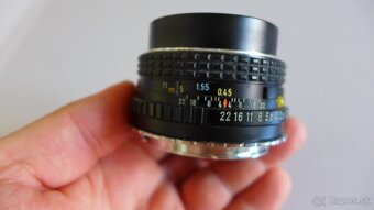 SMC Pentax-M 50mm f/1.7 – zachovalý, s redukciou na Canon - 6