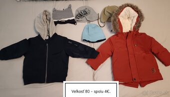 Chlapčenské oblečenie od veľkosti 62 do veľkosti 92. - 6