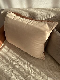 Rohová sedacia rozkladacia súprava s úložným priestorom - 6