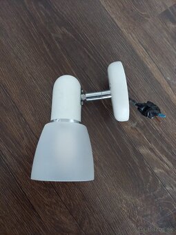 Nástenné svetlo otočné biele - 6