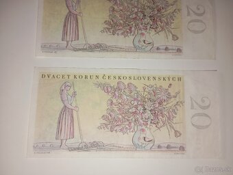 BANKOVKY 20 KČS, 1949, 1. VYDANÁ SÉRIE A - 6