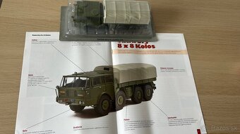 TATRA 813 8x8 KOLOS 1/43 DeaGostini + polepy ČSĽA - 6