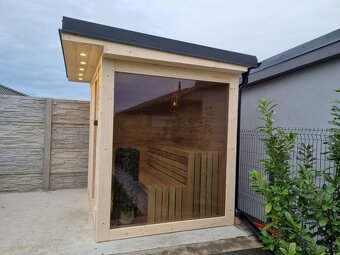 Exteriérová sauna - 6