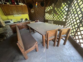 Záhradný letný domček/altánok z masívu – 18 m² - 6
