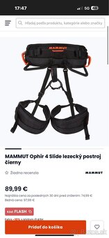 Predám MAMMUT set na lezenie - 6