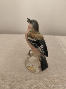Ens Volkstedt vtáčik porcelánová soška - 6