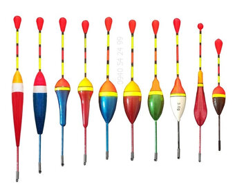 Rybolov - plaváky priebežné 10ks - 6