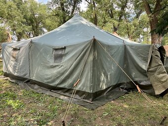 Vojenský stan S-65, 6x6m - 6