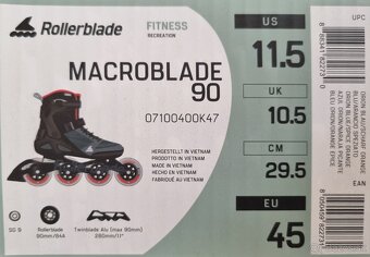 korčule Rollerblade macroblade 90 - 6