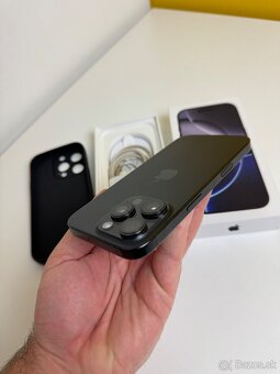 Predam vymenim Iphone 16 Pro 256GB Black Titanium - 6