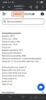 Predám profesionálnu Co2 zvaračku - 6