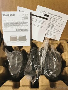 Amazon Basics V620 - čierne USB reproduktory - nové - 6