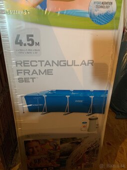 Nový Bazén Intex 450 x 220 cm obdlžniková konštrukcia - 6