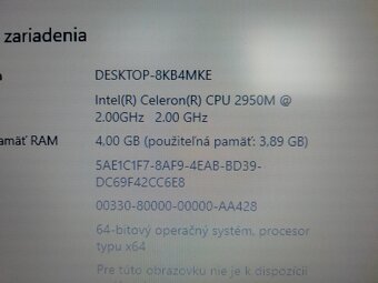 predám základnú dosku pre notebook Lenovo thinkpad T440p - 6
