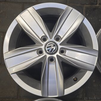 ORIGINÁL VW HLINÍKOVÉ DISKY 5x112 R16 - 6