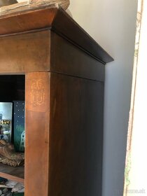 Starožitná knižnica Š203xh57,5xV184cm - 6