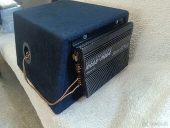 Subwoofer Crunch 250W + zosilovač 2x 200W - 6