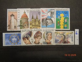 POŠTOVÉ ZNÁMKY - SLOVENSKO - 13 FOTO - 6
