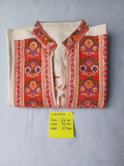 Pohorelá - folklórne košele - 6