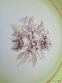 2x Ozdobné talíře, značeno, Porcelánka Moritz Zdekauer - 6