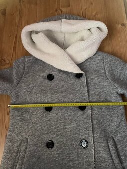 Kabát zimný dámsky šedý - 6