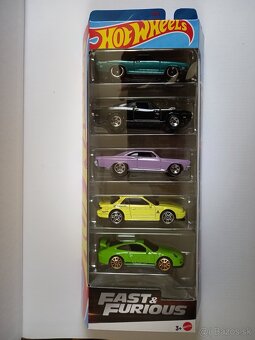 HOT WHEELS - FAST & FURIOUS 2025 - 5 pack - 6