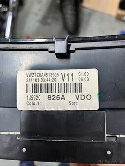 vw golf 4 bora sportchrome budiky benzinove - 6