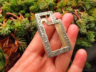 Strieborné púzdro na zapalovač, Ag 835 - 6