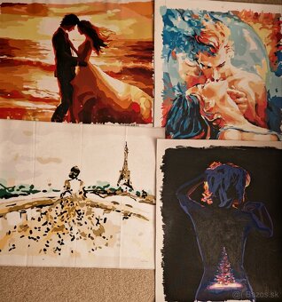 Mix ručne maľovaných obrazov - 6