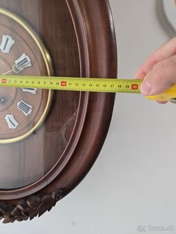 Krasne drevene hodiny Napoleon - 6