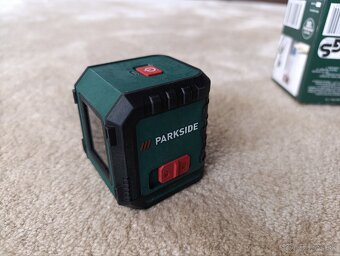 Set laserový merač a krížový líniový laser PARKSIDE - 6