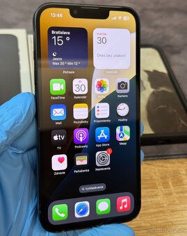 Apple iPhone 13 128GB Blue / 93% batéria - 6