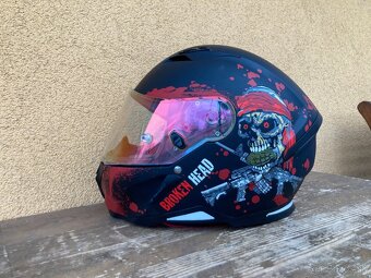 Moto helma Shiro SH-890 , vel. M - 6