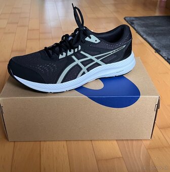 Pánska bežecká obuv vel. 47,ASICS Gel-Contend 9 black/white - 6