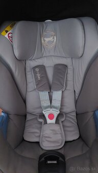 Vajíčko CYBEX ATON 5 + základňa BASE 2 + adaptéry na kočík - 6