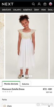 Krasne šaty v.116, 122 rozne - 6