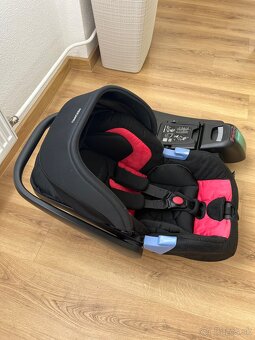 Autosedačka Recaro Privia Cherry + Isofix - 6