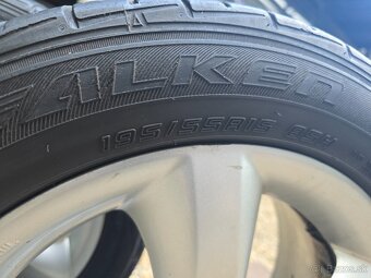 Sada 4x Škoda ALU disky s letnými pneumatikami Falken - 6