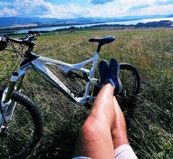 Predám karbónovy celoodpružený bicykel HaiBike - 6