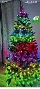 Smart bluetooth RGB svietiaca reťaz 20m -NOVÉ - 6