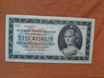 Bankovky ČSR - 25 - 6