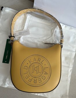 Karl Lagerfeld circle kabelka horčicová kožená - 6