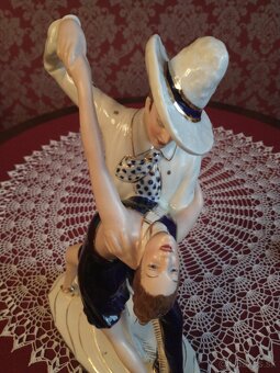 Royal Dux Art Deco Tango - 6