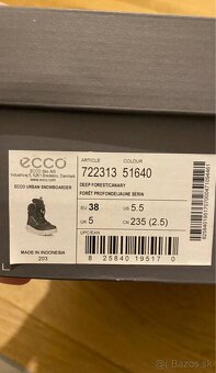 Čižmy Ecco goratex - 6