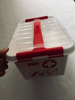 Lekárnička Helit Q-line - úložný box so značením - 6