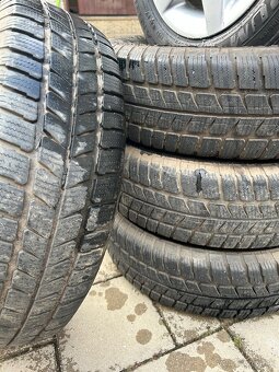 Zimné pneumatiky Barum 165/70 R13 + elektróny Borbet - 6