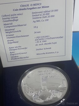 3 x proof 10€ Slovensko 2024 - 6