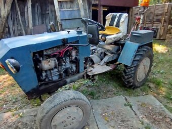 Malotraktor domácej výroby škoda - 6