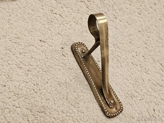 Mosadzná garníž so štipcami - 6